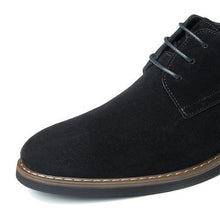将图片加载到图库查看器,Pointed Toe Casual Soft Suede Business Office Oxfords