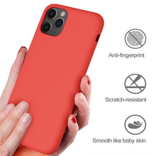 将图片加载到图库查看器,For iPhone 7 6 6S 8 Plus Case Luxury Original Liquid Silicone Soft Cover For iPhone 11 12 Pro X XR XS Max Shockproof Phone Case