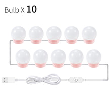 将图片加载到图库查看器,CanLing LED 12V Makeup Mirror Light Bulb Hollywood Vanity Lights Stepless Dimmable Wall Lamp 6 10 14Bulbs Kit for Dressing Table