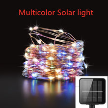 将图片加载到图库查看器,IR Dimmable 11m/21m/31m/51m LED Outdoor Solar String Lights solar lamp for Fairy Holiday Christmas Party Garland Lighting