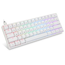 将图片加载到图库查看器,Geek Customized GK61 Mechanical Keyboard 61 Keys Hot Swappable Gateron Optical Switch RGB Type-C Wired Programmable 60% Layout Gaming Keyboard