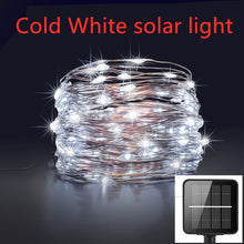 将图片加载到图库查看器，IR Dimmable 11m/21m/31m/51m  LED Outdoor Solar String Lights solar lamp for Fairy Holiday Christmas Party Garland Lighting
