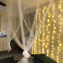 将图片加载到图库查看器，3x1/3x3/6x3m LED Icicle String Lights Christmas Fairy Lights Garland Outdoor Home For Wedding/Party/Curtain/Garden Decoration
